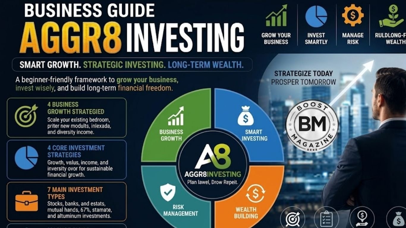 Business Guide Aggr8Investing: A Beginner-Friendly Framework for Smart Growth & Wealth Building - boostmag.co.uk