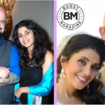 Woman gently holding a rescued cat in a warm animal shelter setting, representing compassion and animal rescue work.