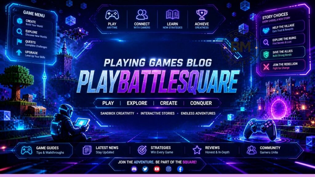 Playing Games Blog PlayBattleSquare