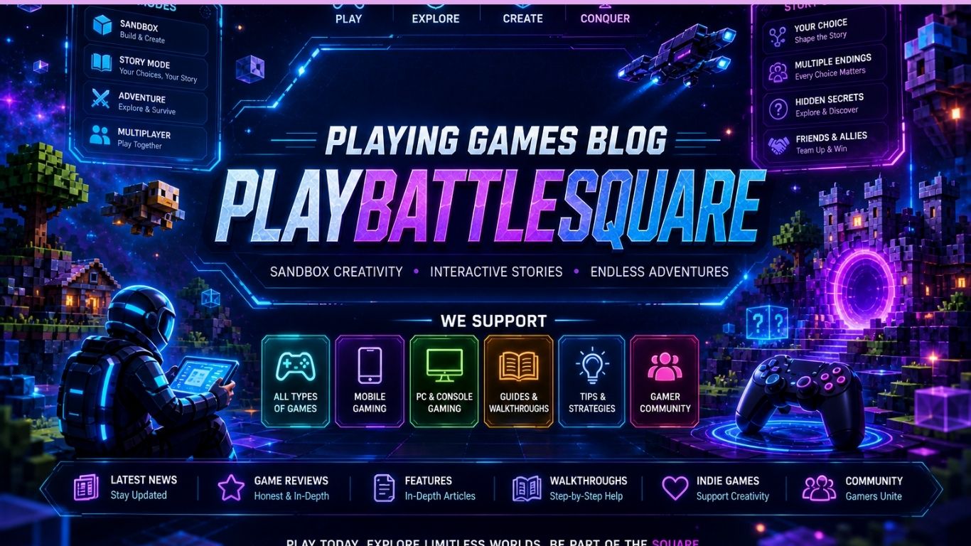 Playing Games Blog PlayBattleSquaree