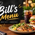 Bill's Menu