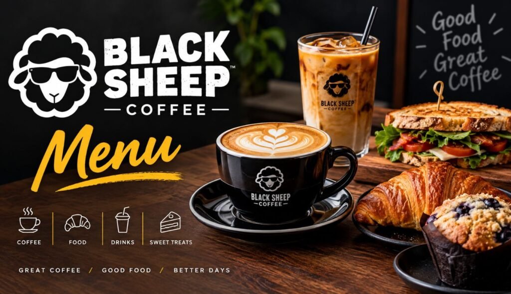 Black Sheep Coffee Menu
