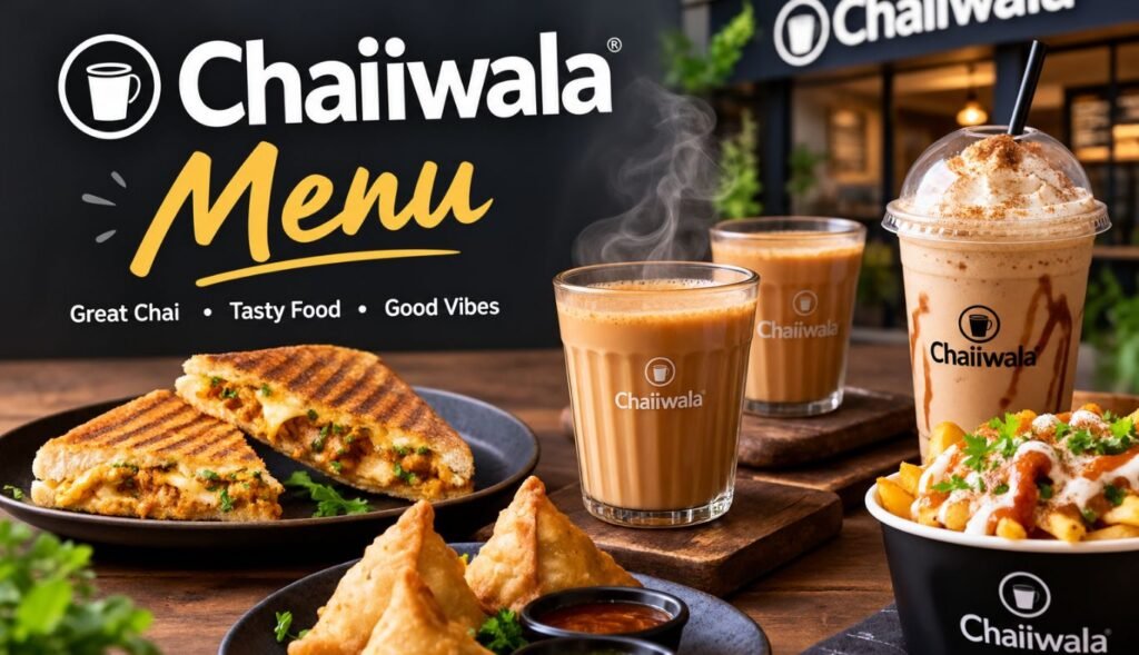 Chaiiwala Menu