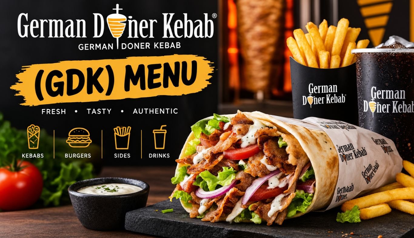 German Doner Kebab (GDK) Menu