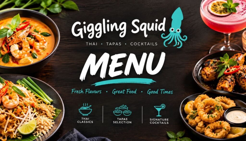 Giggling Squid Menu