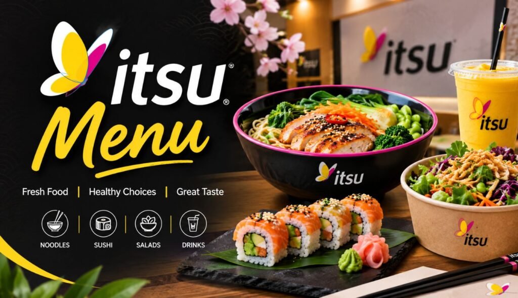 Itsu Menu
