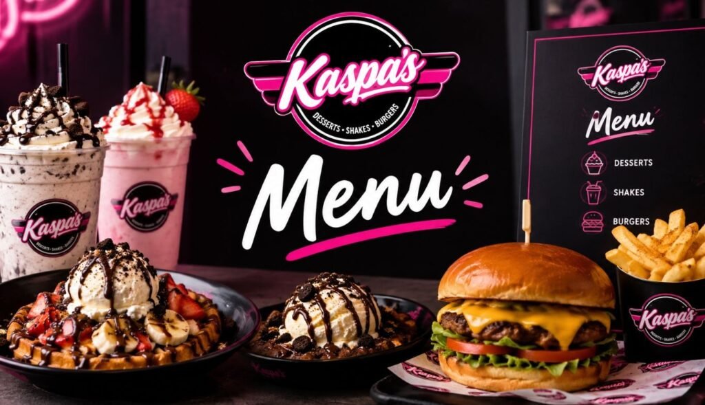 Kaspa's Menu