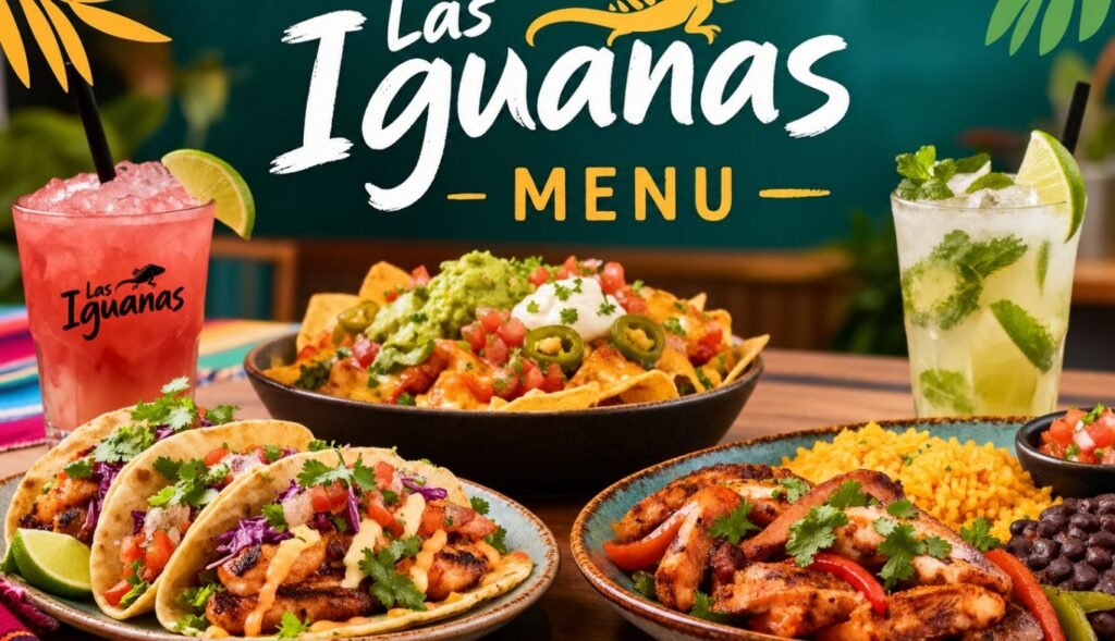 Las Iguanas Menu