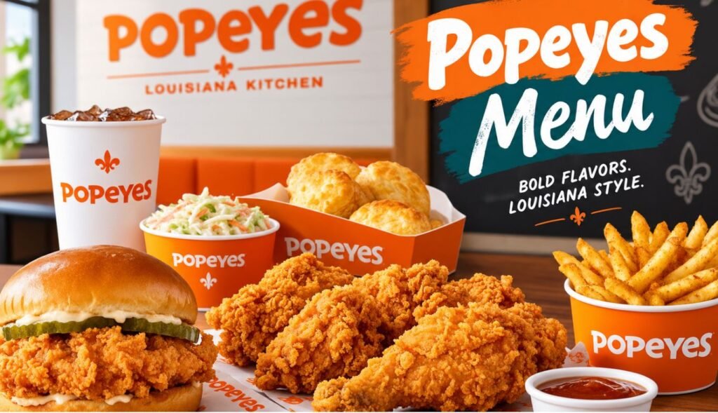 Popeyes Menu