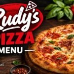 Rudy's Pizza Menu