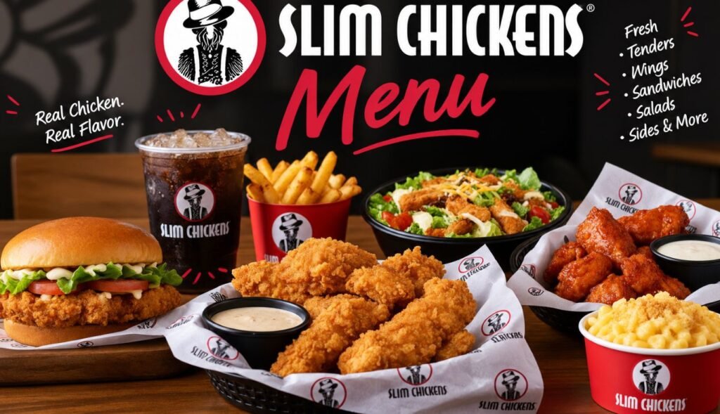 Slim Chickens Menu