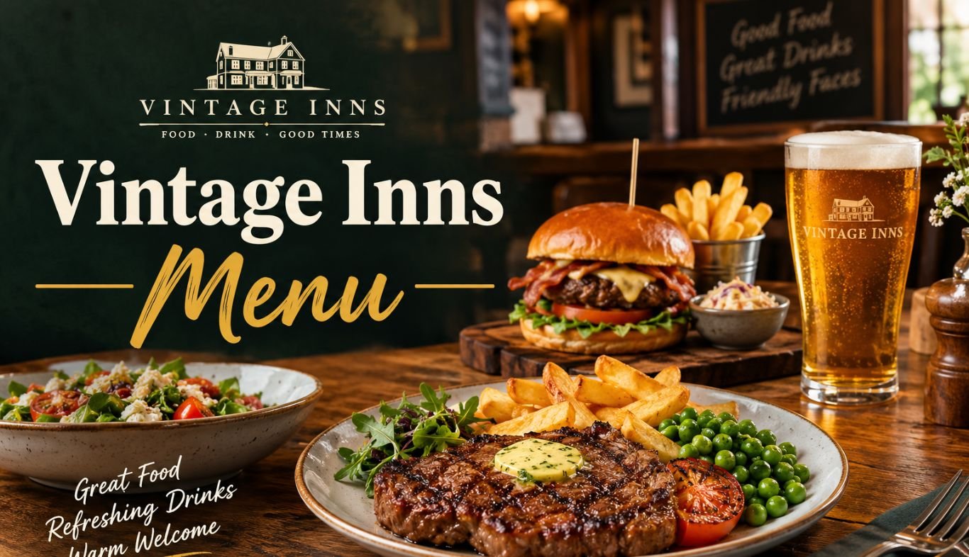 Vintage Inns Menu