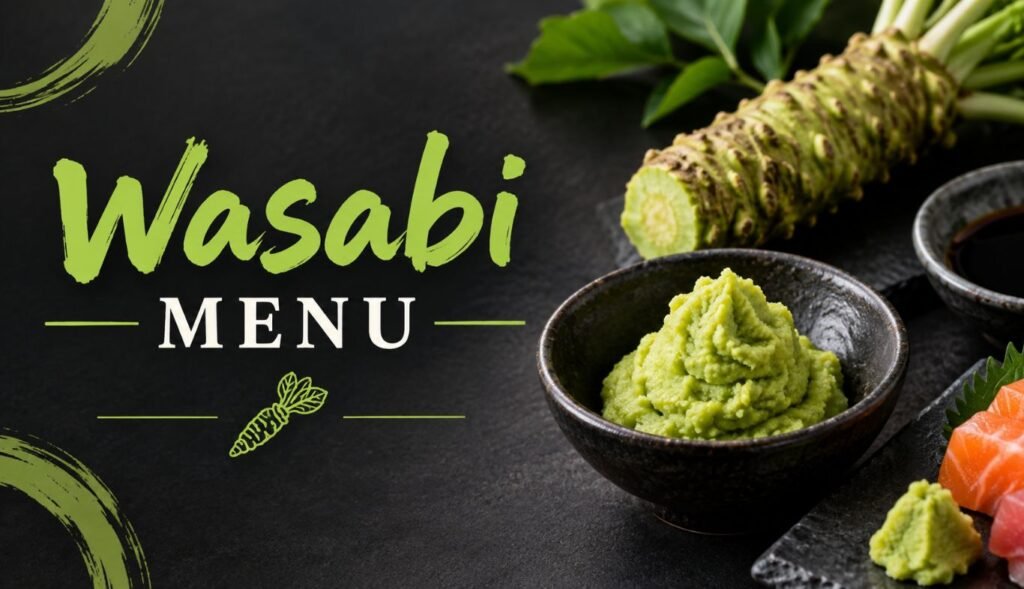 Wasabi Menu