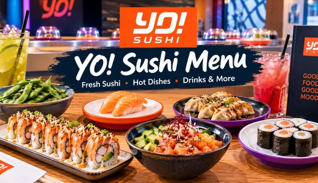 YO! Sushi Menu