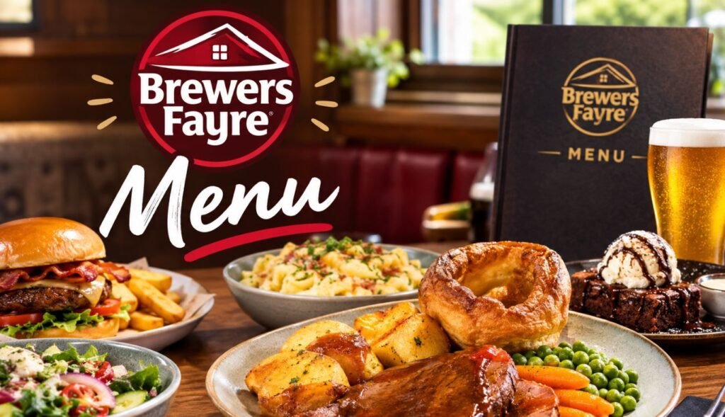 Brewers Fayre Menu
