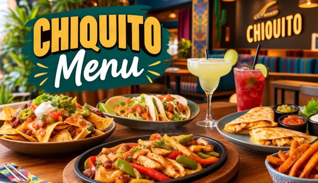 Chiquito Menu