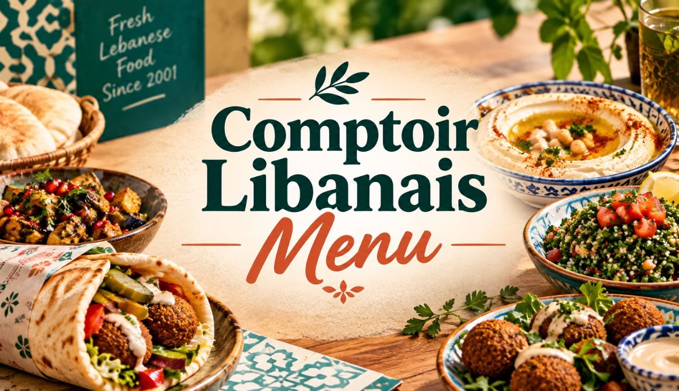 Comptoir Libanais Menu