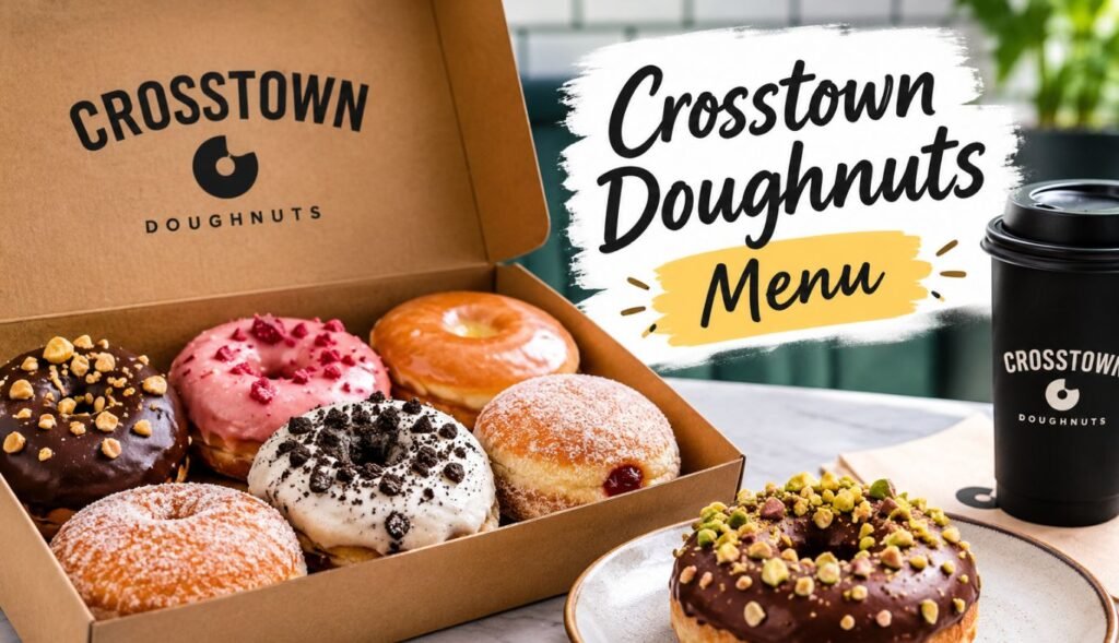Crosstown Doughnuts Menu