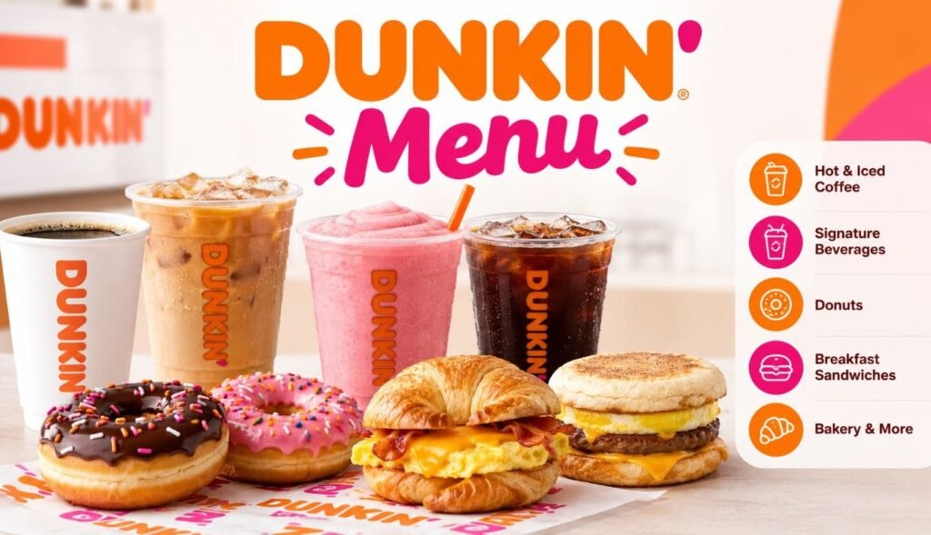Dunkin' Menu