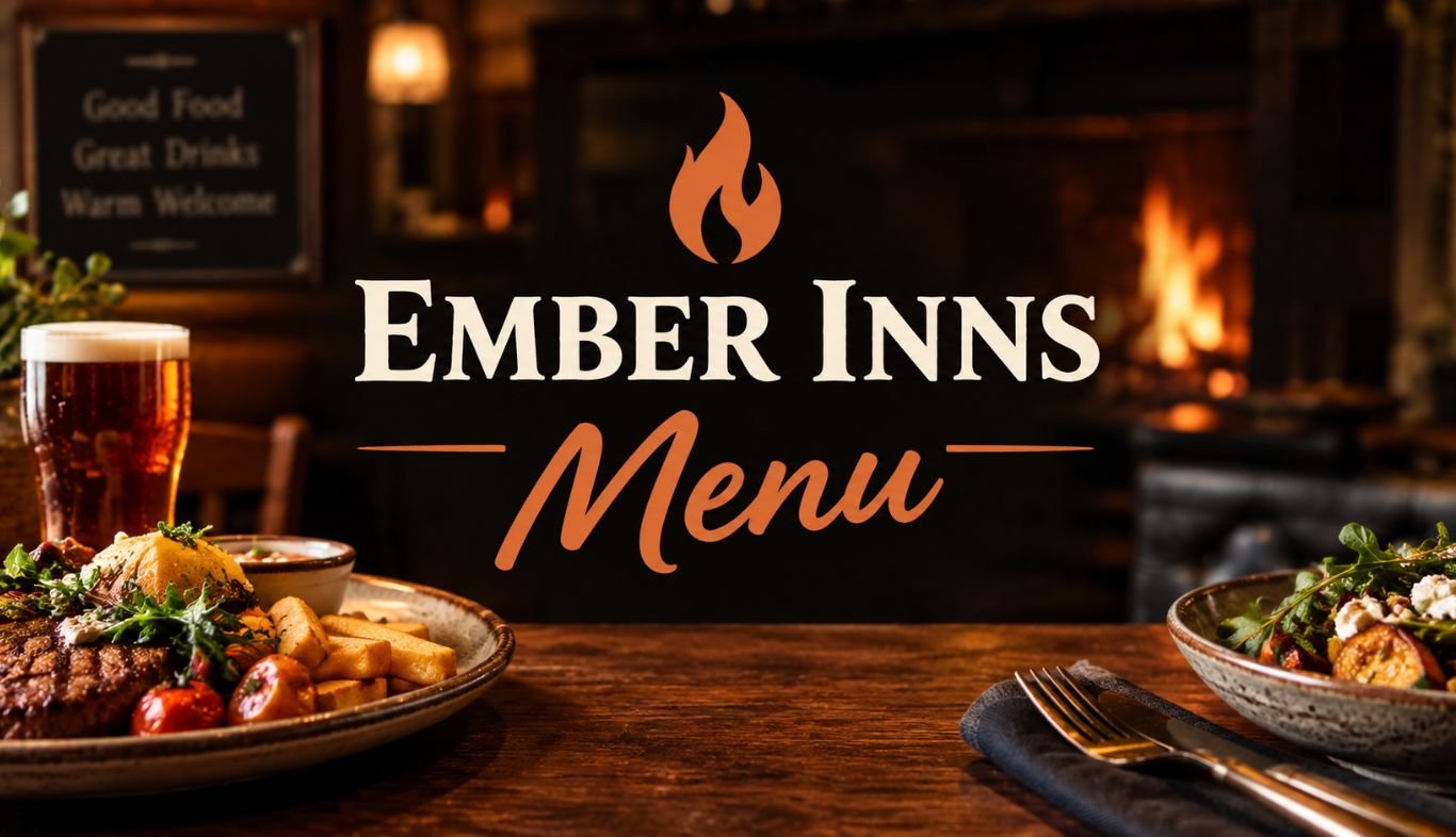 Ember Inns Menu