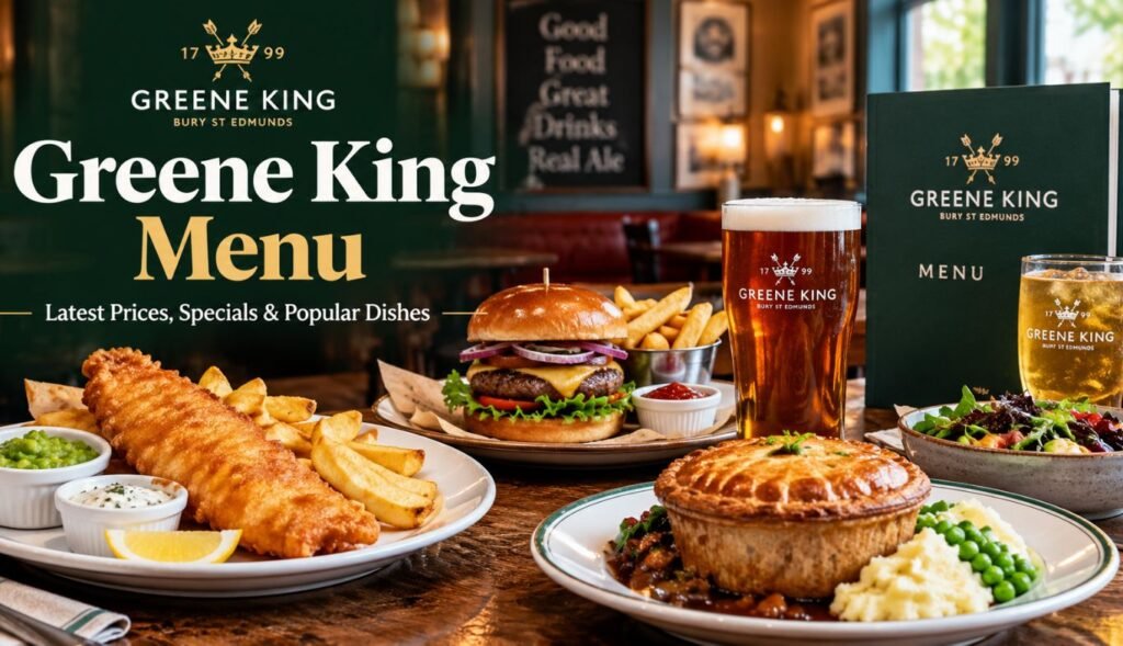 Greene King Menu