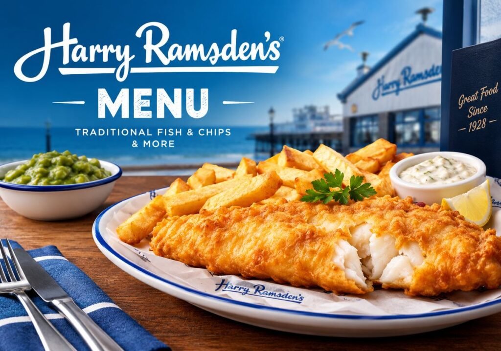 Harry Ramsden's Menu