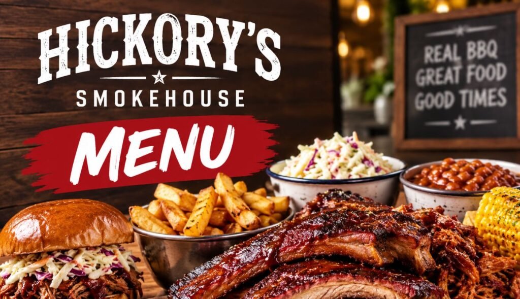 Hickory’s Smokehouse Menu