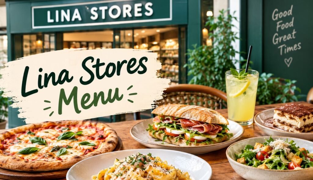Lina Stores Menu
