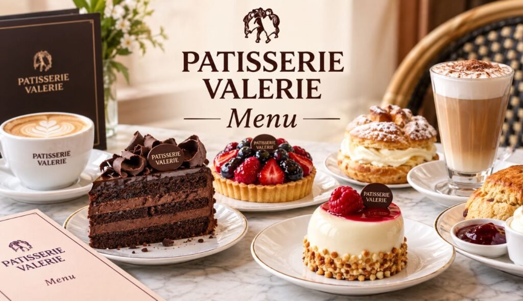 Patisserie Valerie Menu