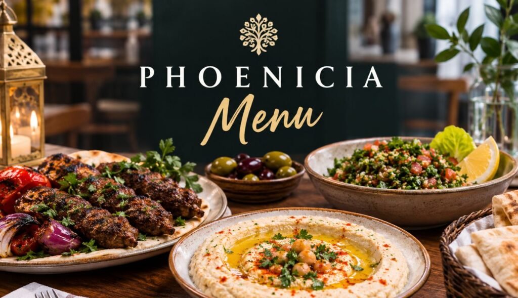 Phoenicia Menu
