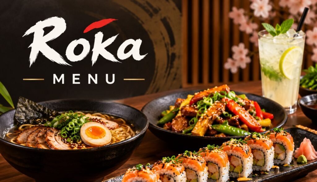 Roka Menu