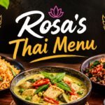 Rosa's Thai Menu