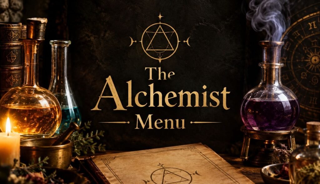 The Alchemist Menu