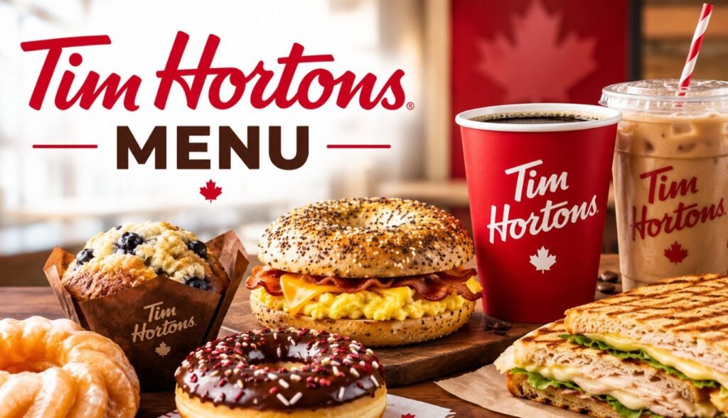 Tim Hortons Menu